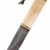 Gebrauchsmesser Mit Knochengriff U. Lederscheide, Damaststahl 1 Gebrauchsmesser Mit Knochengriff U. Lederscheide, Damaststahl -Morakniv Shop 0397005151 messer damast horngriff lederscheide