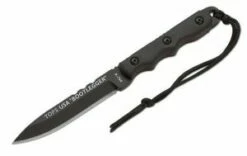 Buck Special 119, Bowie-Klinge, 420 HC, Ebonite-Griff, Lederscheide -Morakniv Shop 11229 02tprbl01