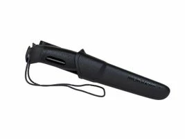 Morakniv Gürtelmesser COMPANION SPARK, rostfreier Stahl, schwarzer TPE-Griff, Feuerstarter, Polymer-Scheide Morakniv Gürtelmesser COMPANION SPARK, Rostfreier Stahl, Schwarzer TPE-Griff, Feuerstarter, Polymer-Scheide -Morakniv Shop 131110 1
