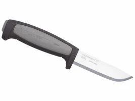 Morakniv Mora Gürtelmesser Pro S, Rostfreier Stahl, TPE-Gummigriff, Blaue Kunststoffeinlage, Fingerschutz, Kunststoffscheide 6 Morakniv Mora Gürtelmesser Pro S, Rostfreier Stahl, TPE-Gummigriff, Blaue Kunststoffeinlage, Fingerschutz, Kunststoffscheide – Bild 4
