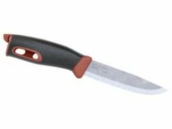 Morakniv Gürtelmesser COMPANION SPARK, Rostfreier Stahl, Roter TPE-Griff, Feuerstarter, Polymer-Scheide -Morakniv Shop 132510 3