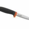Hultafors Handwerkermesser HVK, Stahl SK5, Nicht-rostfrei, PP-Kunststoffgriff, Santoprenüberzug, Kunststoffscheide -Morakniv Shop 264209 0