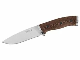 Buck Special, 420 HC, Cocobolo-Holz, Messing, Lederscheide 5 Buck Special, 420 HC, Cocobolo-Holz, Messing, Lederscheide – Bild 3