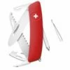 SWIZA Kinder-Taschenmesser J06 R JUNIOR, Stahl 440, Klingensperre, Rote Anti-Rutsch-Schalen, Säge, Werkzeuge -Morakniv Shop 692601 0