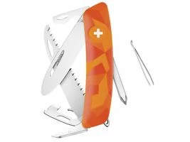 SWIZA Kinder-Taschenmesser J06 R JUNIOR, Stahl 440, Sperre, Orangefarbene Anti-Rutsch-Schalen, Säge, Werkzeuge 3 SWIZA Kinder-Taschenmesser J06 R JUNIOR, Stahl 440, Sperre, Orangefarbene Anti-Rutsch-Schalen, Säge, Werkzeuge