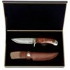 Haller Damast-Messer, Wurzelholz, 440C-Kern -Morakniv Shop 9201 1