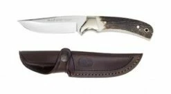 Muela Setter Jagdmesser, Hirschhorn, Klinge: 11 Cm