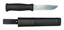 Morakniv Mora KANSBOL Gürtelmesser, Sandvik-Stahl 12C27, Orangefarbener Kunststoffgriff, Köcherscheide -Morakniv Shop MO13949 1 z
