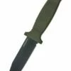 Demko Knives Feststehendes Messer Demko Armiger 4, Clip, Olivgrün -Morakniv Shop dk armi cli odg demko knives armiger4 clip point od green 80crv2
